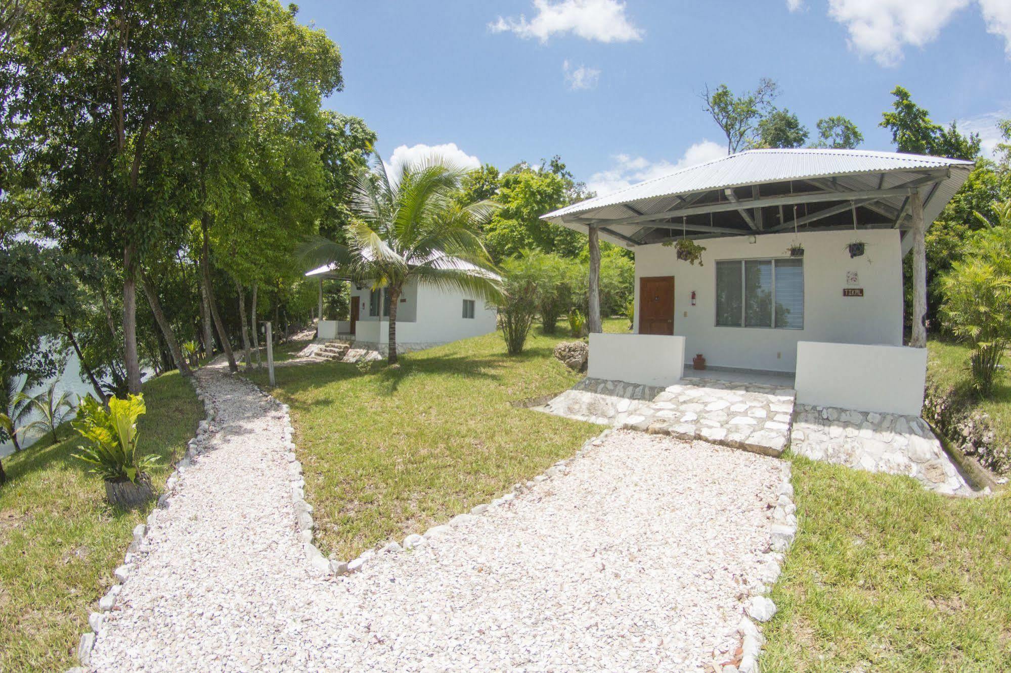 אל רמאטה Maya Zac Peten Jungle Lodge מראה חיצוני תמונה