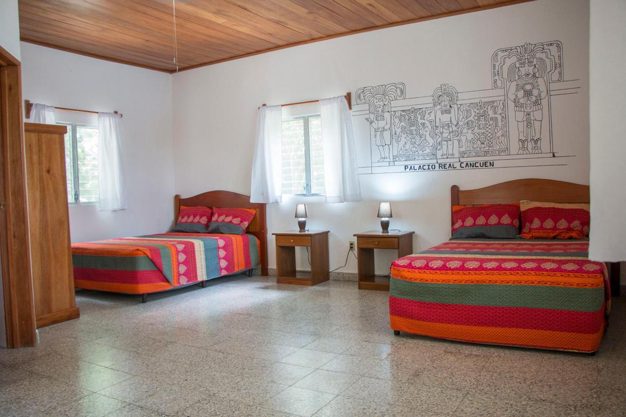 אל רמאטה Maya Zac Peten Jungle Lodge מראה חיצוני תמונה